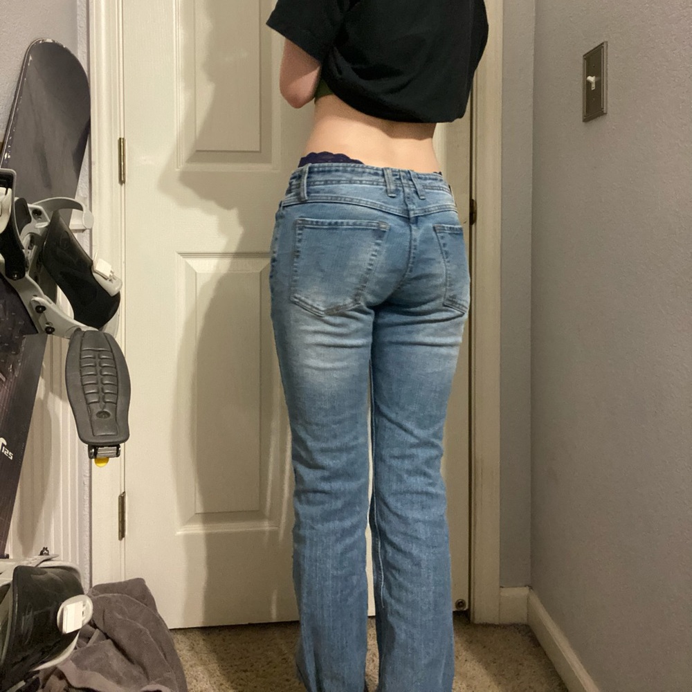 brandy melville low rise jeans